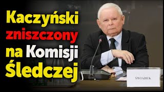 Major wywiadu Robert Cheda o tym jak źle wypadł Kaczyński przed komisją śledczą [upl. by Attelocin487]