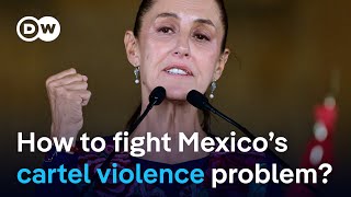 The biggest problems Mexicos first female president Claudia Sheinbaum is facing  DW News [upl. by Ayiram]