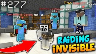 Huge Invisible Raid TROLL Worth 70M  Minecraft Factions 277 SaiCoPvP [upl. by Alisen]