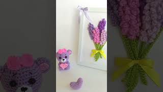 💜🌸 How to crochet quotLAVENDER Bouquetquot🌸💜 quot Букет ЛАВАНДЫ quot крючком [upl. by Tillinger659]