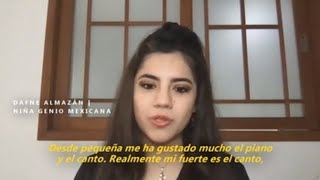 Dafne Almazán explora su faceta de cantante [upl. by Thury]