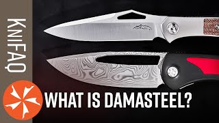 KnifeCenter FAQ 186 What Is Damasteel [upl. by Sucramaj]