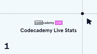 Codecademy Live Stats 1 Summary Statistics and Visualizations Part I [upl. by Derdlim705]