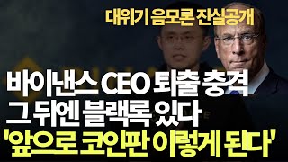 바이낸스 CEO의 시장 퇴출 비트코인과 코인시장은 앞으로 어떻게 될까 퇴출의 진짜 이유 너무나 충격적이다 [upl. by Simon803]