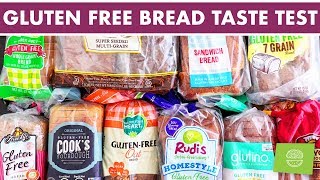 Gluten Free Bread Review amp Taste Test  BEST Gluten Free Bread 2019 [upl. by Hannahsohs]