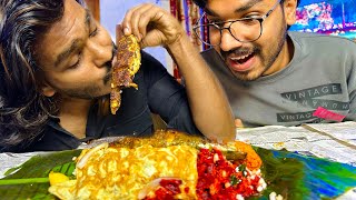 kerala traditional pothichoru  and special papad curry eating and cooking [upl. by Raine]