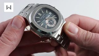 Patek Philippe Nautilus Chronograph 59801A001 Luxury Watch Review [upl. by Patnode]