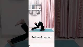 Padam sirsasan like padam asana on head asana [upl. by Bigner890]