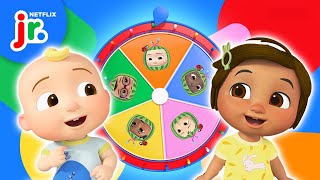 Mystery Wheel of BIG Emotions ❤️ CoComelon Lane  Netflix Jr [upl. by Don]