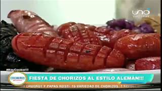 CHORIZOS CON CHUCRUT Y PAPAS ROSTI  Cocinero Diego Molina [upl. by Nwahsirhc160]