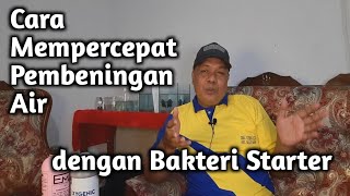 Cara Mempercepat Proses Pembeningan Air Aquarium dengan Bakteri Starter dan Manfaat Lainnya [upl. by Marashio]