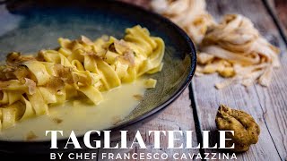 TAGLIATELLE WITH WHITE TRUFFLES [upl. by Atteuqehs]