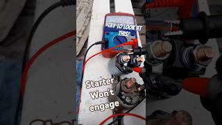 STARTER PROBLEM THAT IS NOT EASY TO SEE knowledge automobile mechanic diy [upl. by Dahcir]