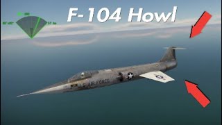 F104 Starfighter howl War thunder [upl. by Eillehs885]