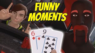 18 POKER MOMENTS IN VR PokerStars VR Funny Moments [upl. by Ydac]