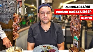 RODÍZIO DE CHURRASCARIA POR R4990 EM SÃO PAULO  CHURRASCARIA NATIVAS GRILL VILA MARIANA [upl. by Loreen]