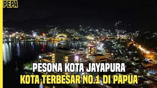 Keindahan Kota Jayapura Papua kota Terbesar Di Papua [upl. by Auqinet622]