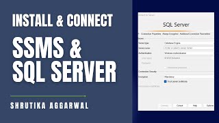 Install and Connect  SSMS and SQL Server in 10 Mins [upl. by Ialocin]