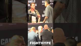 Canelo NEARLY FCKS UP Edgar Berlanga EARLY after DISRESPECT [upl. by Ahsak]