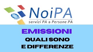 EMISSIONI NOIPA quali sono e differenze [upl. by Anerahs794]