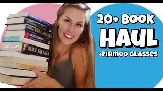 DRAGONS GALORE  20 BOOK HAUL  FIRMOO Prescription Glasses Haul  Affordable amp Trendy TryOn [upl. by Aeret]