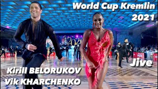 Kremlin Cup 2021  Kirill Belorukov  Viktoria Kharchenko  Jive  Georgy Musheev  Latin [upl. by Orihakat221]