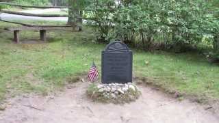 John Belushis grave in Chilmark [upl. by Heigl831]