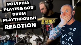 Drummer Reacts To  POLYPHIA  PLAYING GOD FIRST TIME HEARING [upl. by Box]