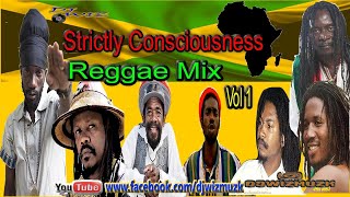 STRICTLY CONSCIOUSNESS REGGAE MIX Vol 1 Clean Reggae 90s Conscious Reggae [upl. by Margaretha428]