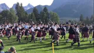 Canmore Highland Games 2012 Finale [upl. by Hsemin]