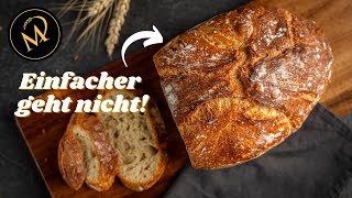 Das einfachste Brot der Welt  Brotbacken für Anfänger  3 in 1 Backform [upl. by Baruch]