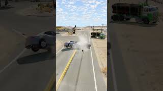 Realistic Highway Car Crashes 46  BeamNGdrive [upl. by Immat]