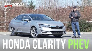 2018 Honda Clarity PlugIn Hybrid PHEV Touring Review vs Prius Prime [upl. by Moshell]