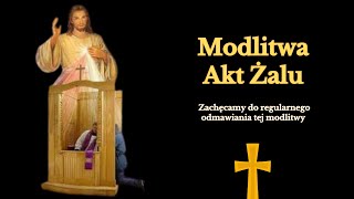 Modlitwa Akt Żalu [upl. by Marillin]