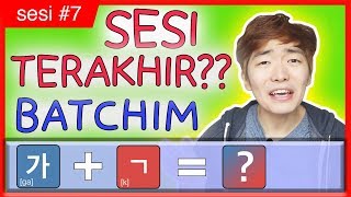 Konsonan Akhir Batchim Bahasa Korea untuk pemula  Pendasaran Hangeul 7 [upl. by Stone]