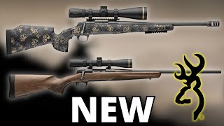 The Browning NEW Bolt Action RIFLES In 2024 [upl. by Aihsyak]