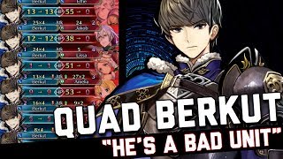 QUAD CITY BERKUT  Fire Emblem Heroes Tier 20 Arena Showcase [upl. by Ciel779]