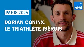 Paris 2024  Dorian Coninx triathlète quotforcément mon objectif cest davoir une médaillequot [upl. by Emia]