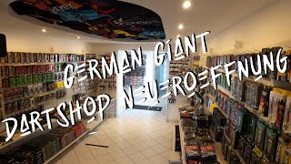 GABRIEL CLEMENS  German Giant Dartshop Neueröffnung  2022 [upl. by Nama]