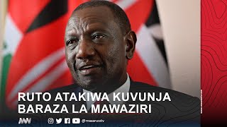 RUTO KIKAANGONI ATAKIWA KUTIMUA MAWAZIRI [upl. by Ngo]