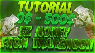 DRAKEMOON TUTORIAL MAKE FREE MONEY DAILY💵💵 [upl. by Silvie]