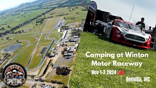 Winton Motor Raceway  November 2024  Camping [upl. by Halyk782]