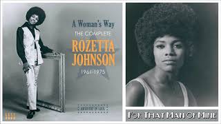 For That Man Of Mine  Rozetta Johnson [upl. by Winfred908]