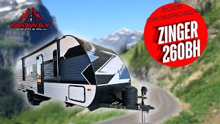 BRAND NEW  2025 Crossroads Zinger 260BH  Midway Auto amp RV [upl. by Sapphira]