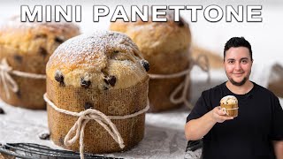 Make Your FIRST Panettone With This Recipe Mini Panettone with Chocolate Chips [upl. by Anaeco]