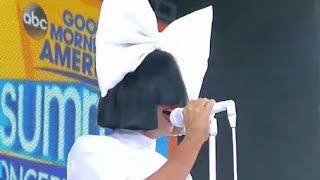 Sia  Unstoppable LIVE GMA Performance [upl. by Eniluqcaj]