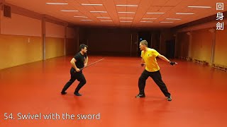 Sword application sequence  Wudang Practical Tai Chi Chuan Sword Form [upl. by Sivrad]