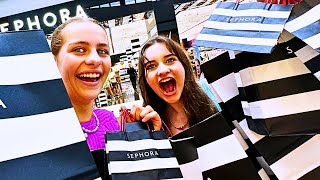 SURPRISING HER WITH 1000 SEPHORA SHOPPING SPREE wNorris Nuts [upl. by Shir]