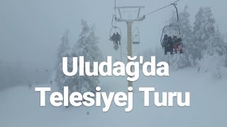 Uludağda Telesiyej Turu [upl. by Auqcinahs704]