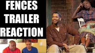 FENCES TRAILER REACTION I DENZEL I [upl. by Alyacim]